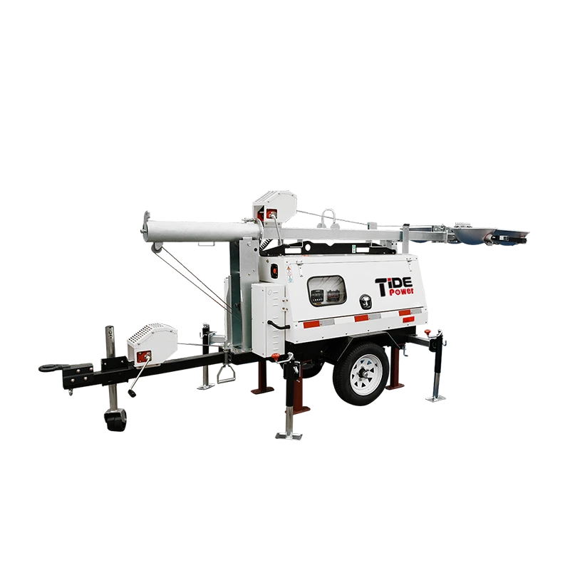 Horizontal Mast Lighting Tower