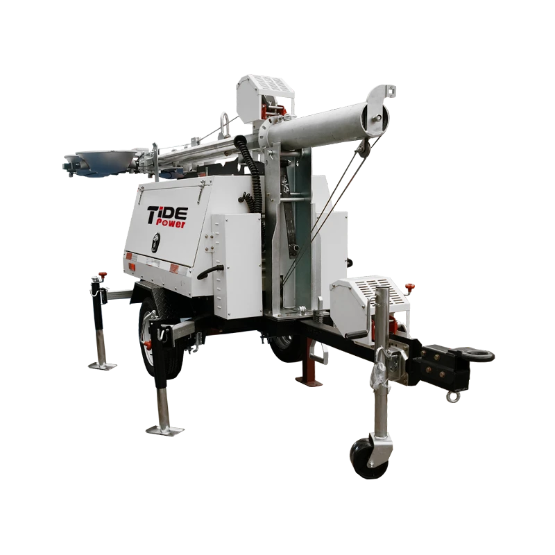 Manual Mast Lighting Tower – Horizontal Mast Option2