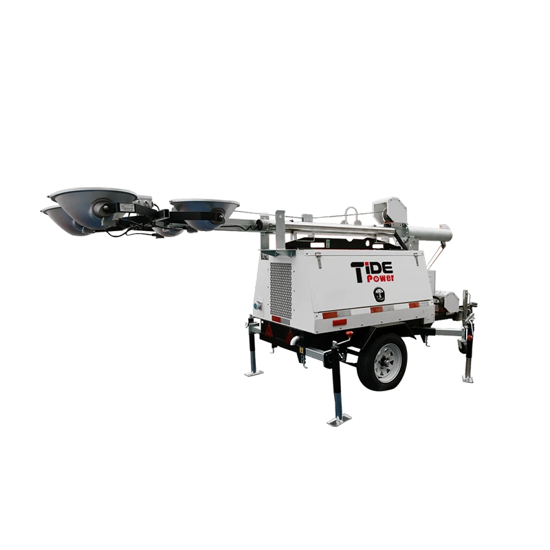 Manual Mast Lighting Tower – Horizontal Mast Option3