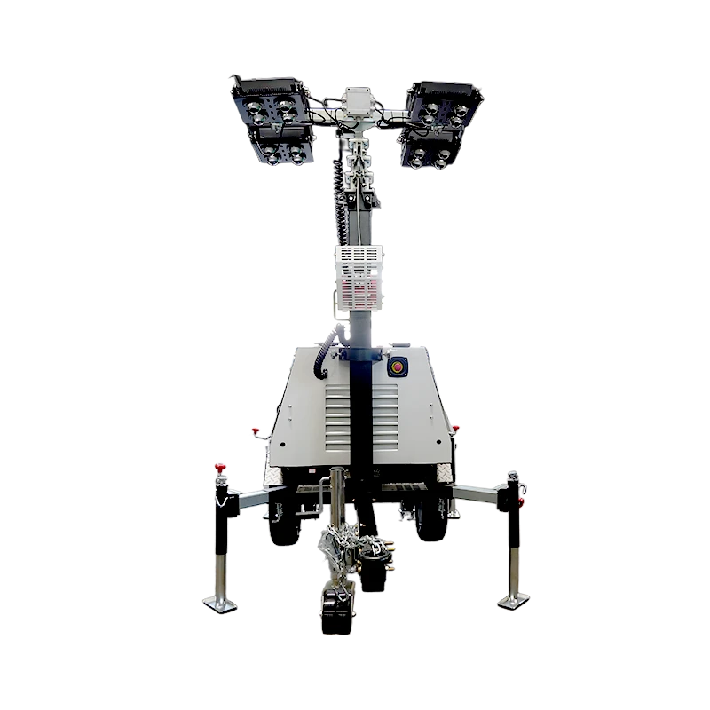 Manual Mast Lighting Tower