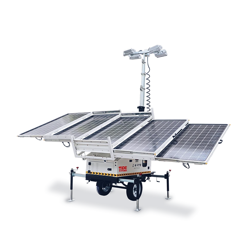 Mobile Solar Lighting Tower