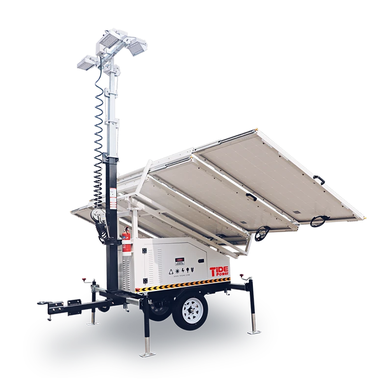Mobile Solar Lighting Tower2