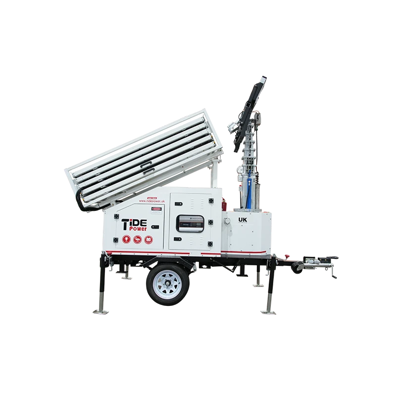 Solar Hydraulic Lighting Tower