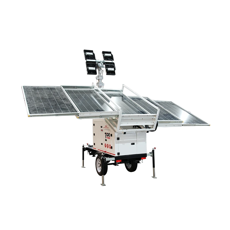 Solar Hydraulic Lighting Tower